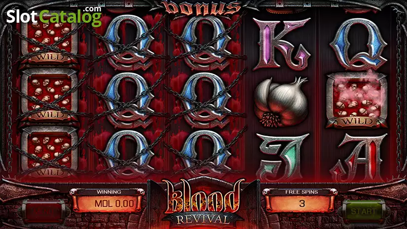 Blood Revival Free Spins