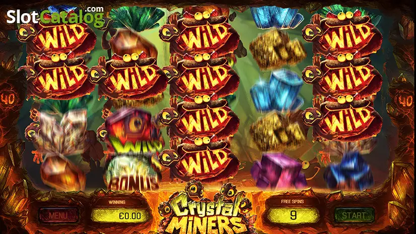 Crystal Miners Free Spins