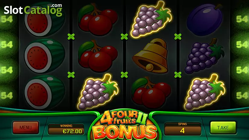 Four Fruits 2 Free Spins