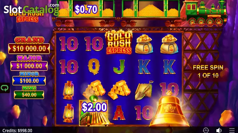 Video Gold Rush Express Slot