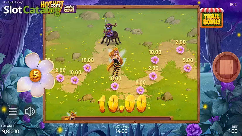 Hot Hot Honey Trail Bonus Game