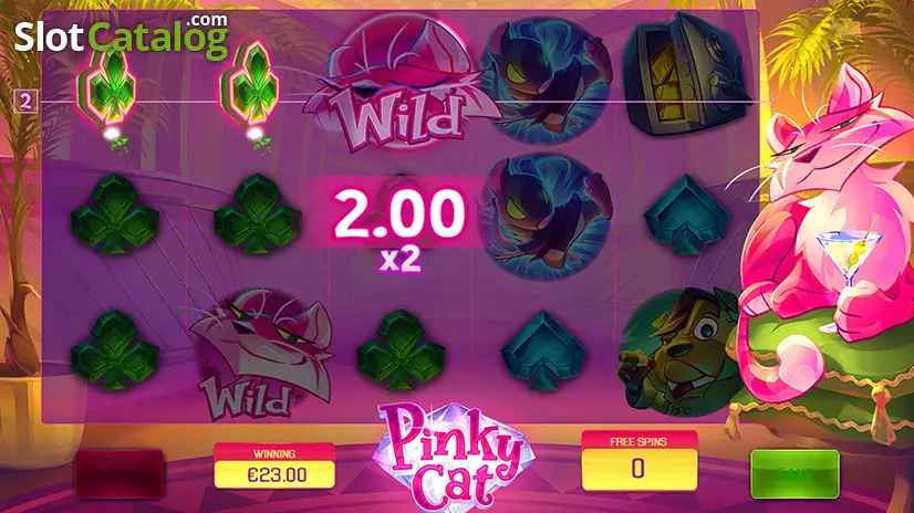 Pinky Cat Free Spins